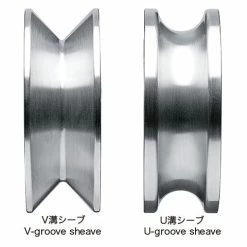 Asano Stainless Block 10351 Long Liner 100mm Sheave Marine Hardware