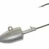 Pacific Net & Twine Ltd Leaded Bullet Jig Hooks For Scampi Tails (Double Fin Swimmer)