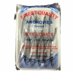 Rhys Davis Anchovies Tray/Case - Frozen Bait Salmon Trolling