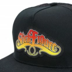 Pelagic Stick Figure Fishing Hat Black Clothing/Gloves