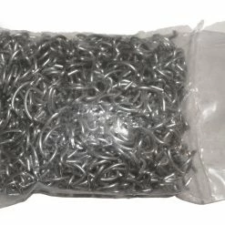Pacific Net & Twine Ltd Stainless Steel Hog Rings (3/8" - 3/4") Trap Fishing