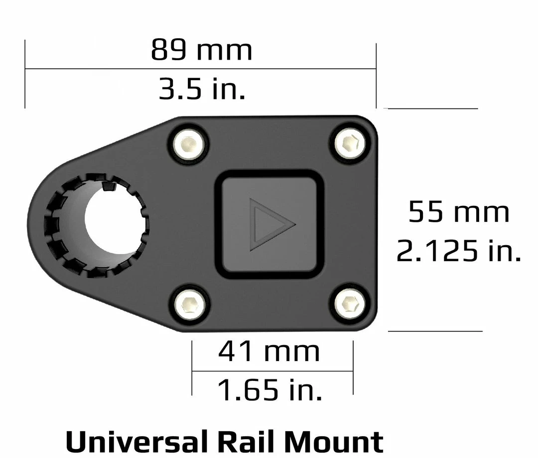 Pacific Net & Twine Ltd Salmon Trolling Stealth Universal Rail Mount