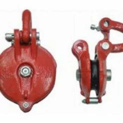 Pacific Net & Twine Ltd Marine Hardware Vanguard Yarding Block Red Single Metal Block