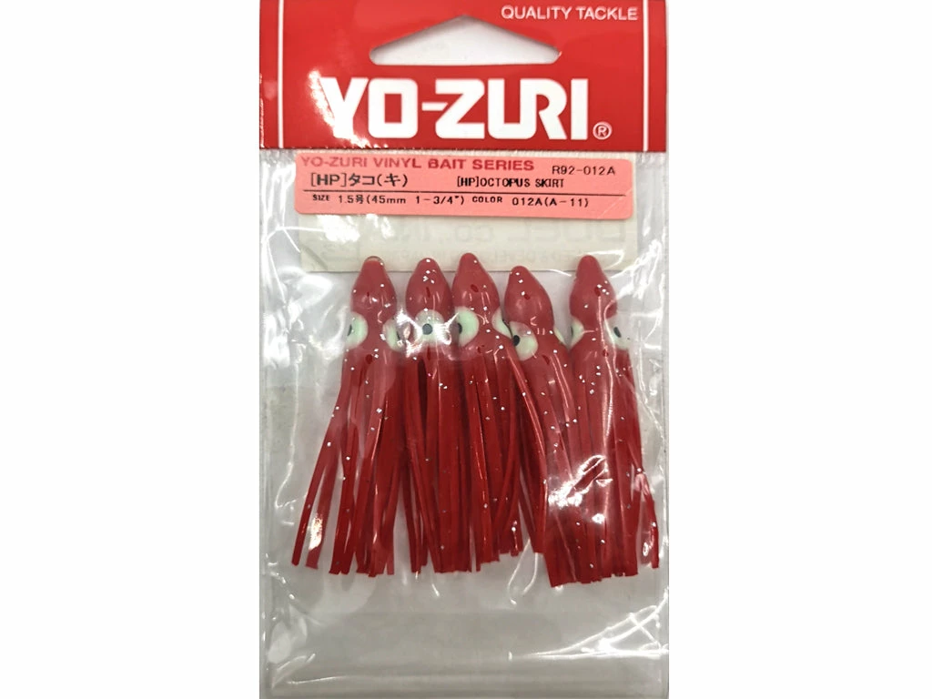 North Pacific Yozuri OCTOPUS 1-3/4in A-11 Hoochies