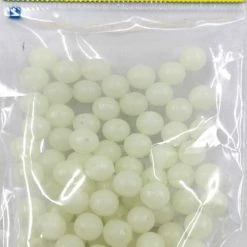 Pacific Net & Twine Ltd North Pacific Plastic Round Beads (100pc/pack) Salmon Trolling