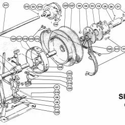 Pacific Net & Twine Ltd D5 Coupling For Simplex Gurdy Salmon Trolling