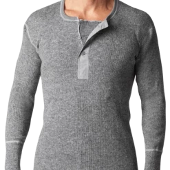 Stanfield's Men's Heritage Heavy Weight Wool Henley Clothing/Gloves